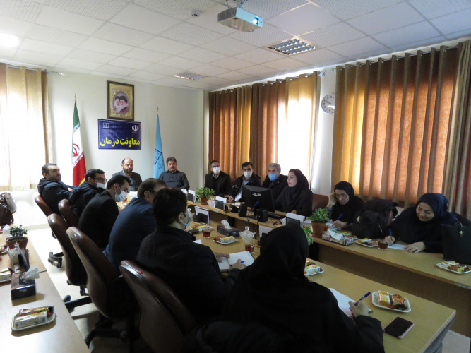 برگزاری جلسه هماهنگی پیش از شروع فرایند اعتباربخشی چهار بیمارستان ریفرال دانشگاه در شهرستان اردبیل