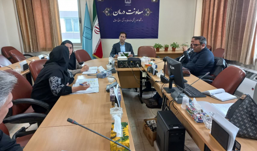 برگزاری جلسه دانشگاهی برنامه کشوری مدیریت درمان سکته حاد مغزی در معاونت درمان
